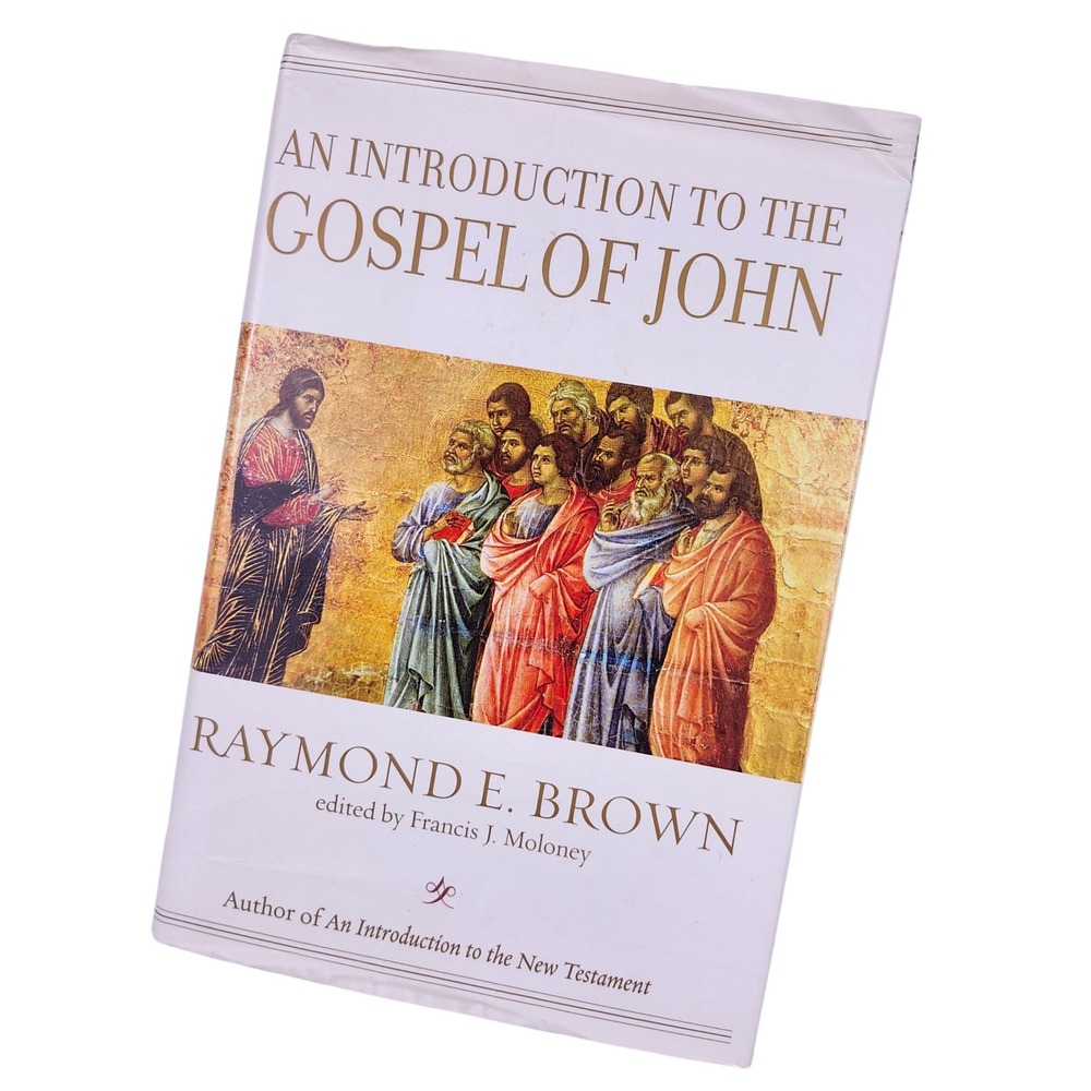 An Introduction to the Gospel of John Book by Raymond E. Brown Hard Cover Dust C